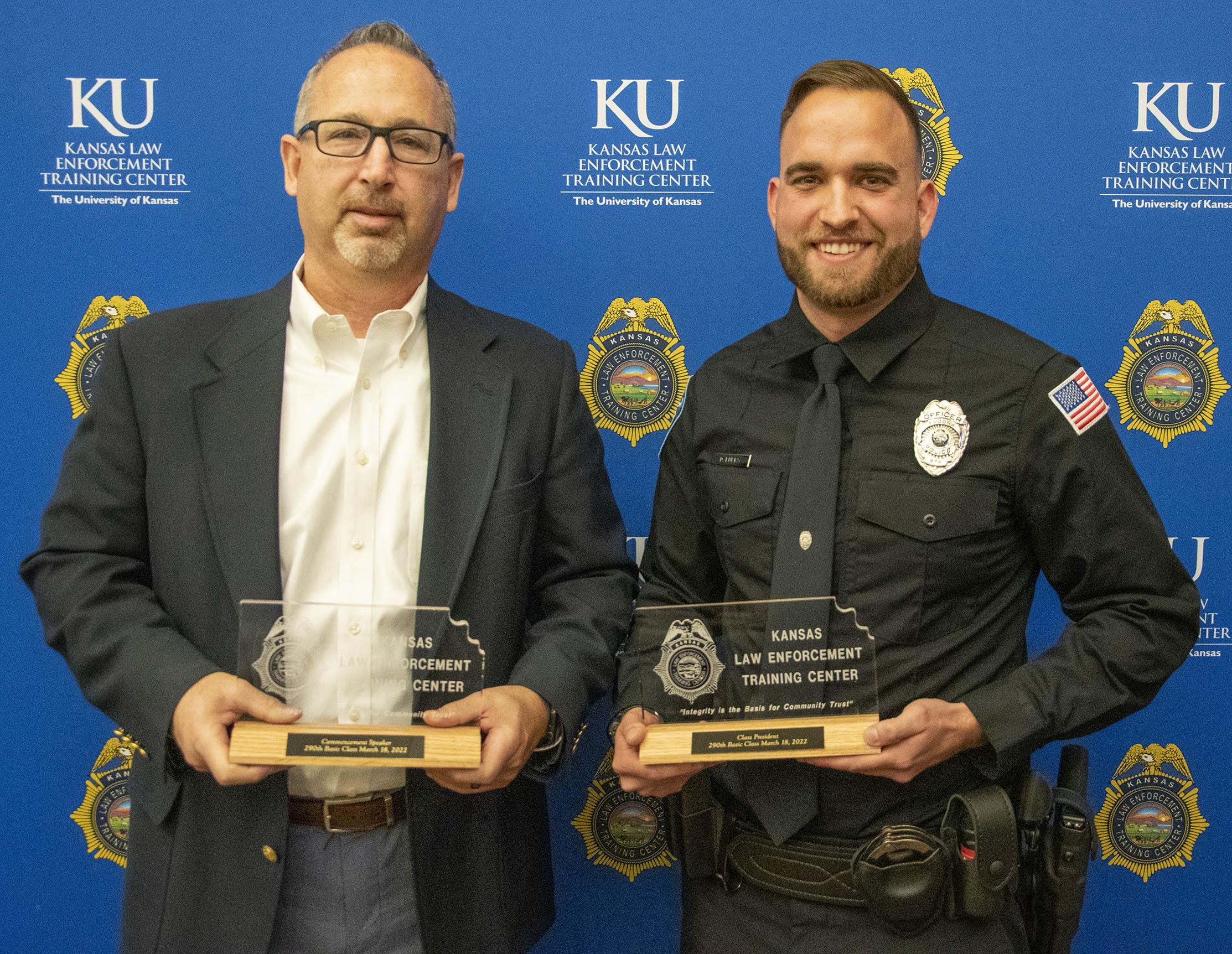 Kansas Law Enforcement Training Center Graduates 290th Basic Training
